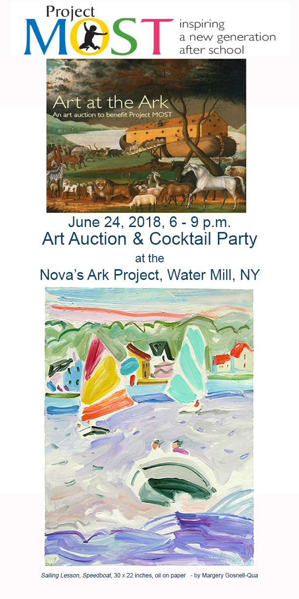 Art Auction for Project Most, June, 2018