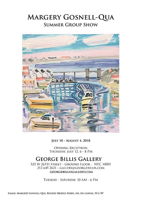Summer Art show at George Billis Gallery, Chelsea, NYC